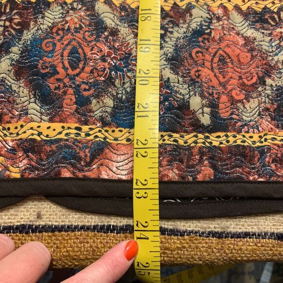 Christopher & Banks Blazer Jacket Artsy Funky Quilted Unique Eclectic Small - Picture 7 of 7